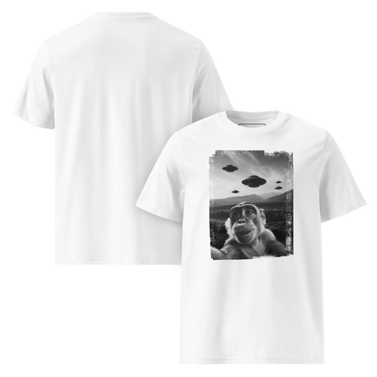 UFO Affe  – T-Shirt aus Bio Baumwolle
