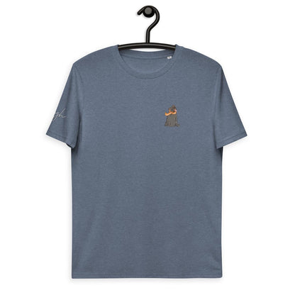 Umweltfreundliches Bio Baumwoll T-Shirt: Französische Bulldogge Comic - Print - Comic V1 - bullogh#