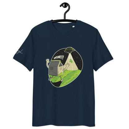 Unisex Bio Baumwoll T-Shirt – Alien Artwork Stuff Mom - bullogh#