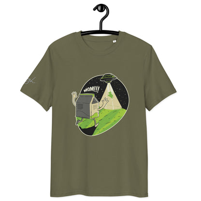 Unisex Bio Baumwoll T-Shirt – Alien Artwork Stuff Mom - bullogh#