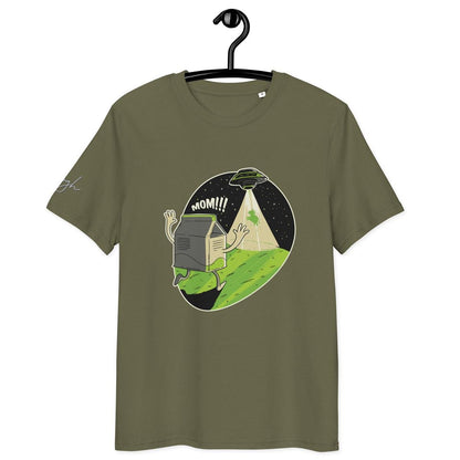 Unisex Bio Baumwoll T-Shirt – Alien Artwork Stuff Mom - bullogh#