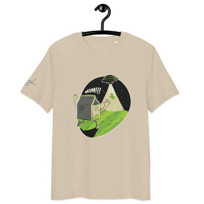 Unisex Bio Baumwoll T-Shirt – Alien Artwork Stuff Mom - bullogh#