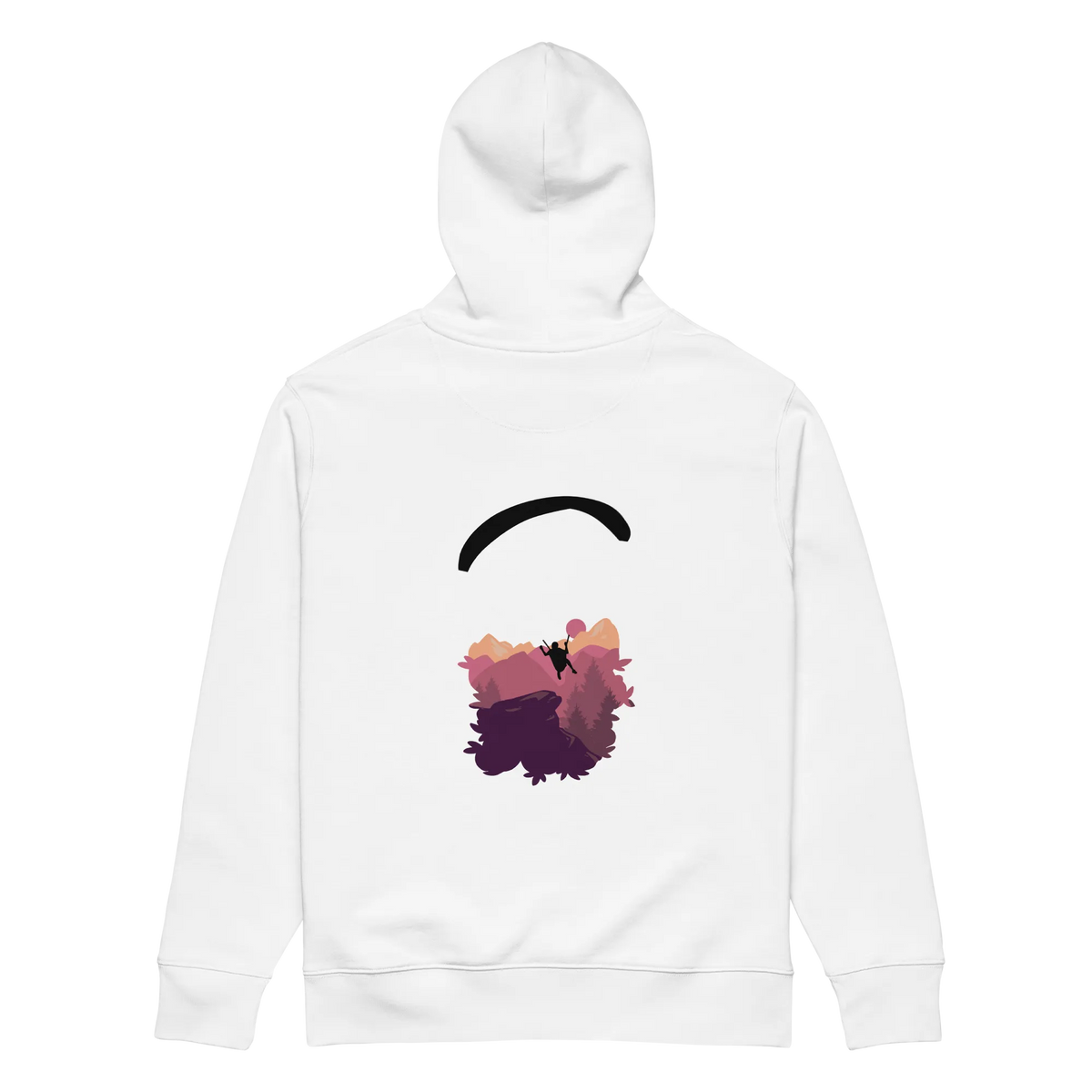 Red Ribbon - Hoodie aus Bio Baumwolle