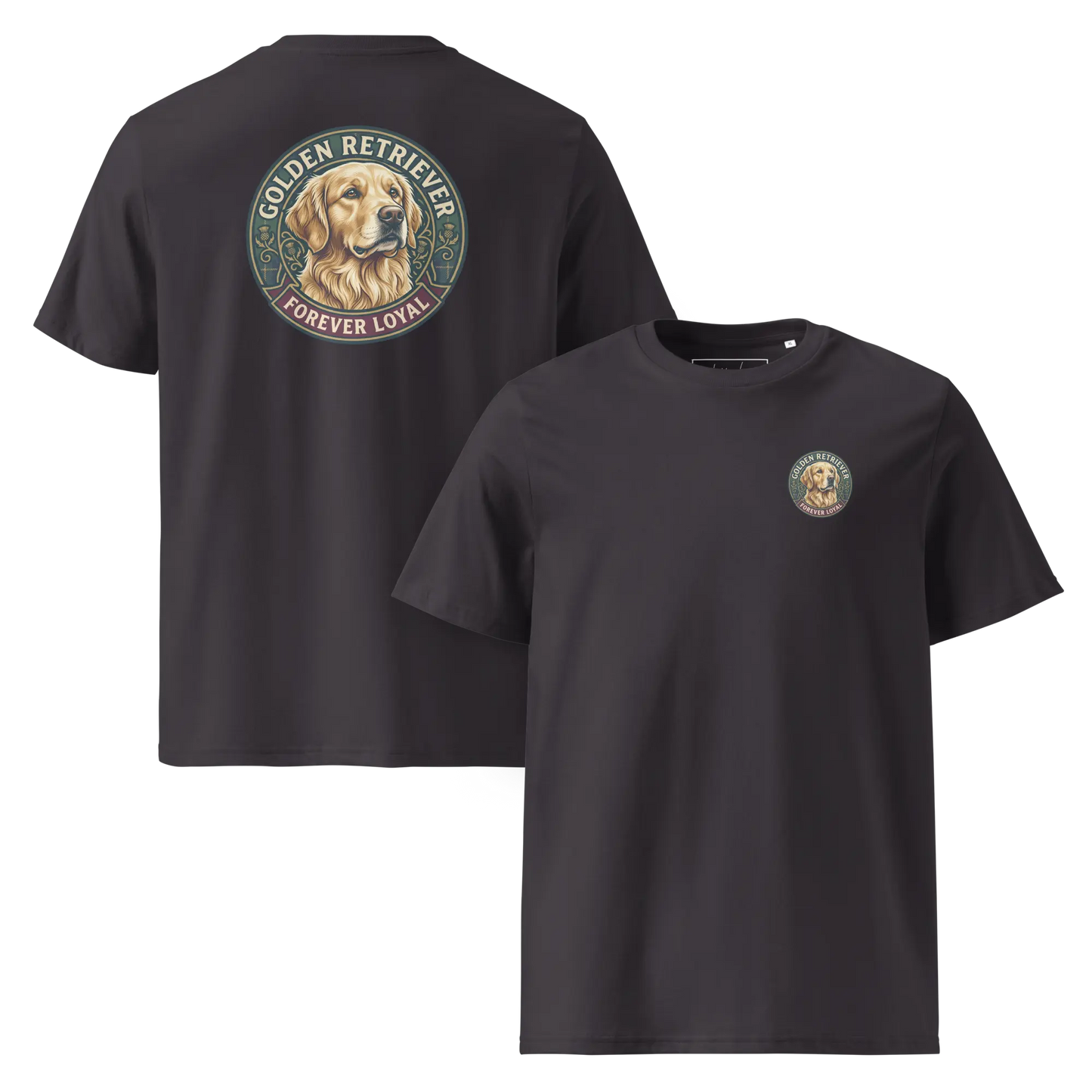 Golden Retriever – T-Shirt aus Bio Baumwolle