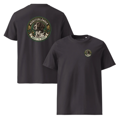 Münsterländer Dog Badge – Bio-T-Shirt | bullogh