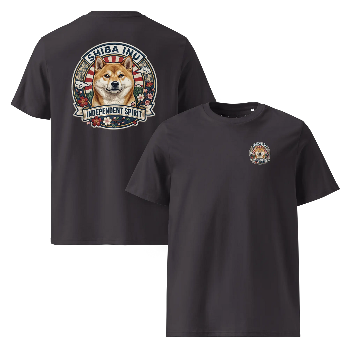 Shiba Inu Dog Badge – Bio-T-Shirt