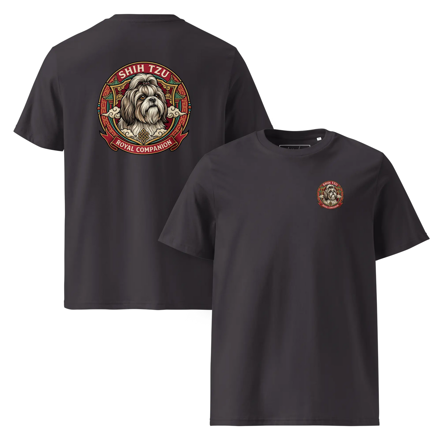 Shih Tzu Dog Badge – Bio-T-Shirt | bullogh