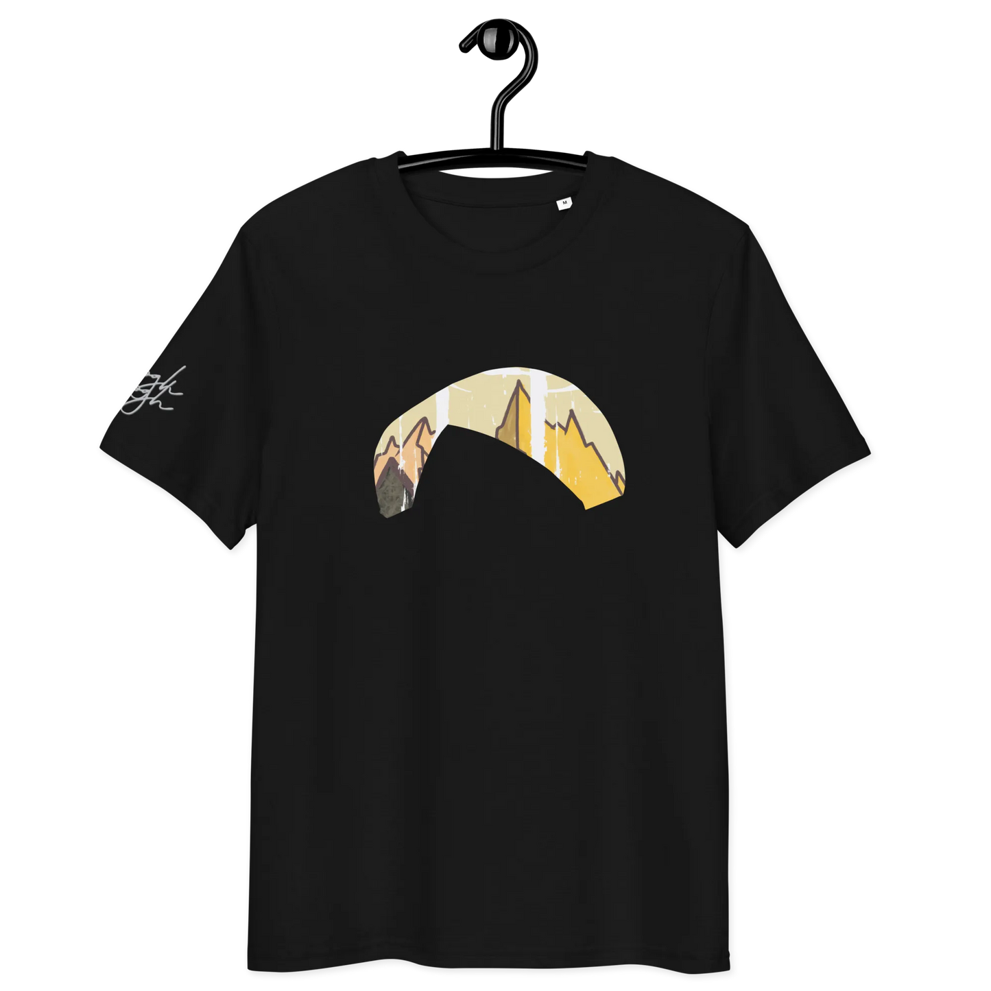 Solo Wing Yellow Mountain - T-Shirt aus Bio Baumwolle