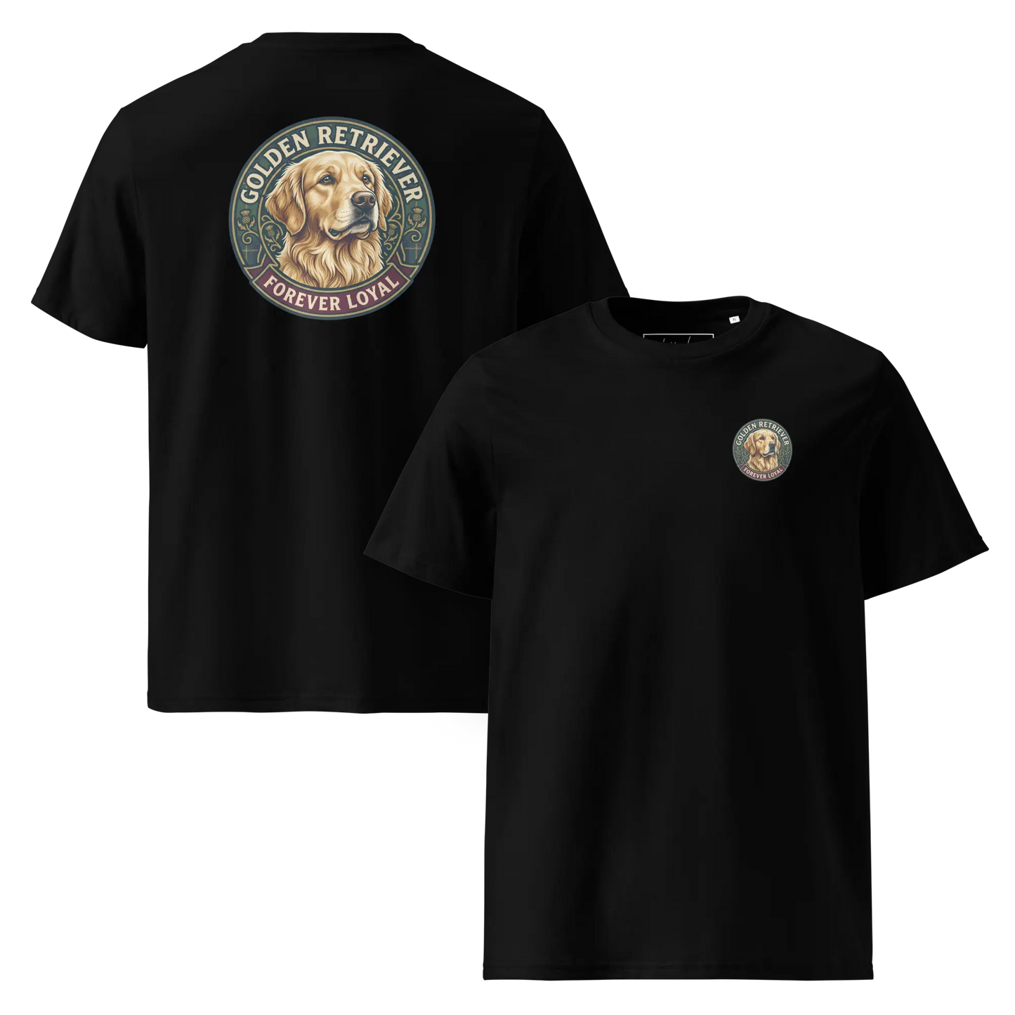 Golden Retriever – T-Shirt aus Bio Baumwolle