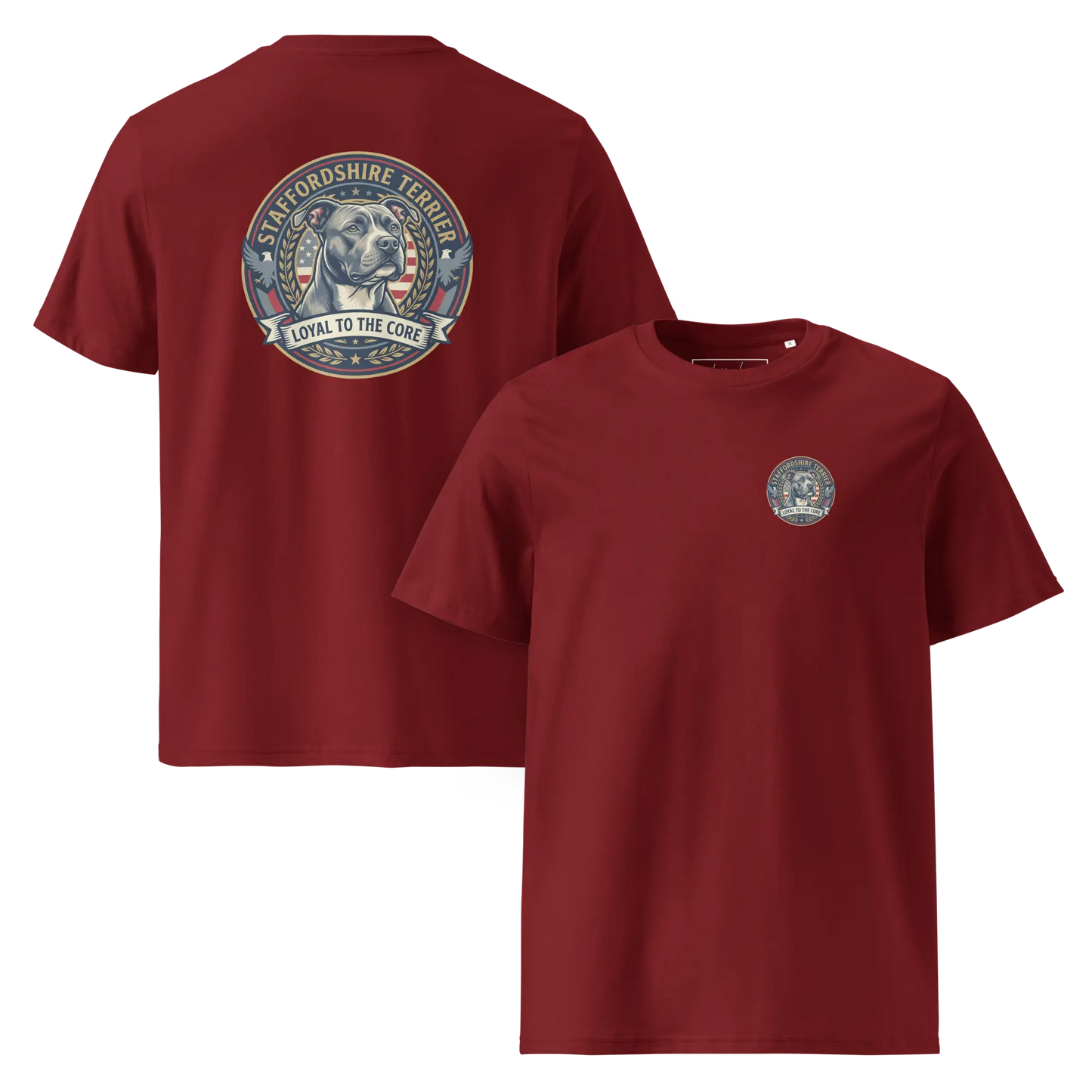 Staffordshire Terrier – T-Shirt aus Bio Baumwolle