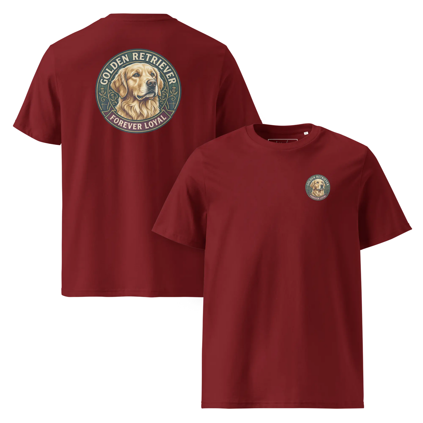 Golden Retriever – T-Shirt aus Bio Baumwolle
