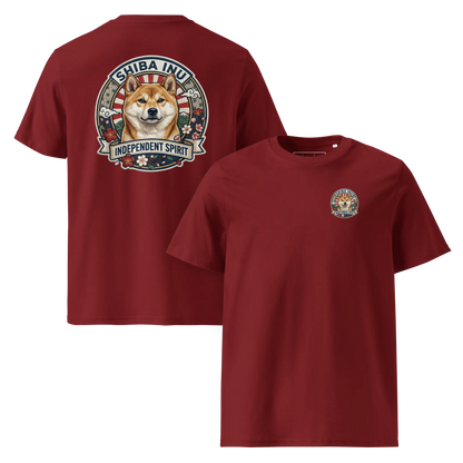 Shiba Inu Dog Badge – Bio-T-Shirt