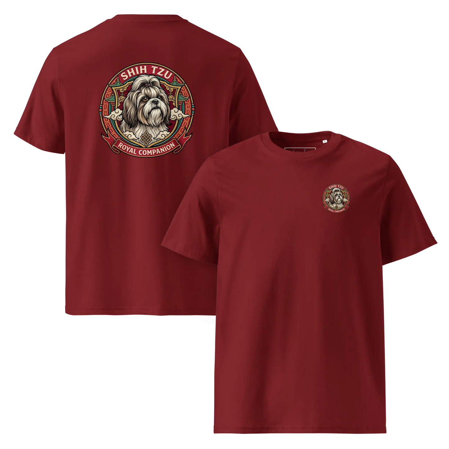 Shih Tzu Dog Badge – Bio-T-Shirt | bullogh