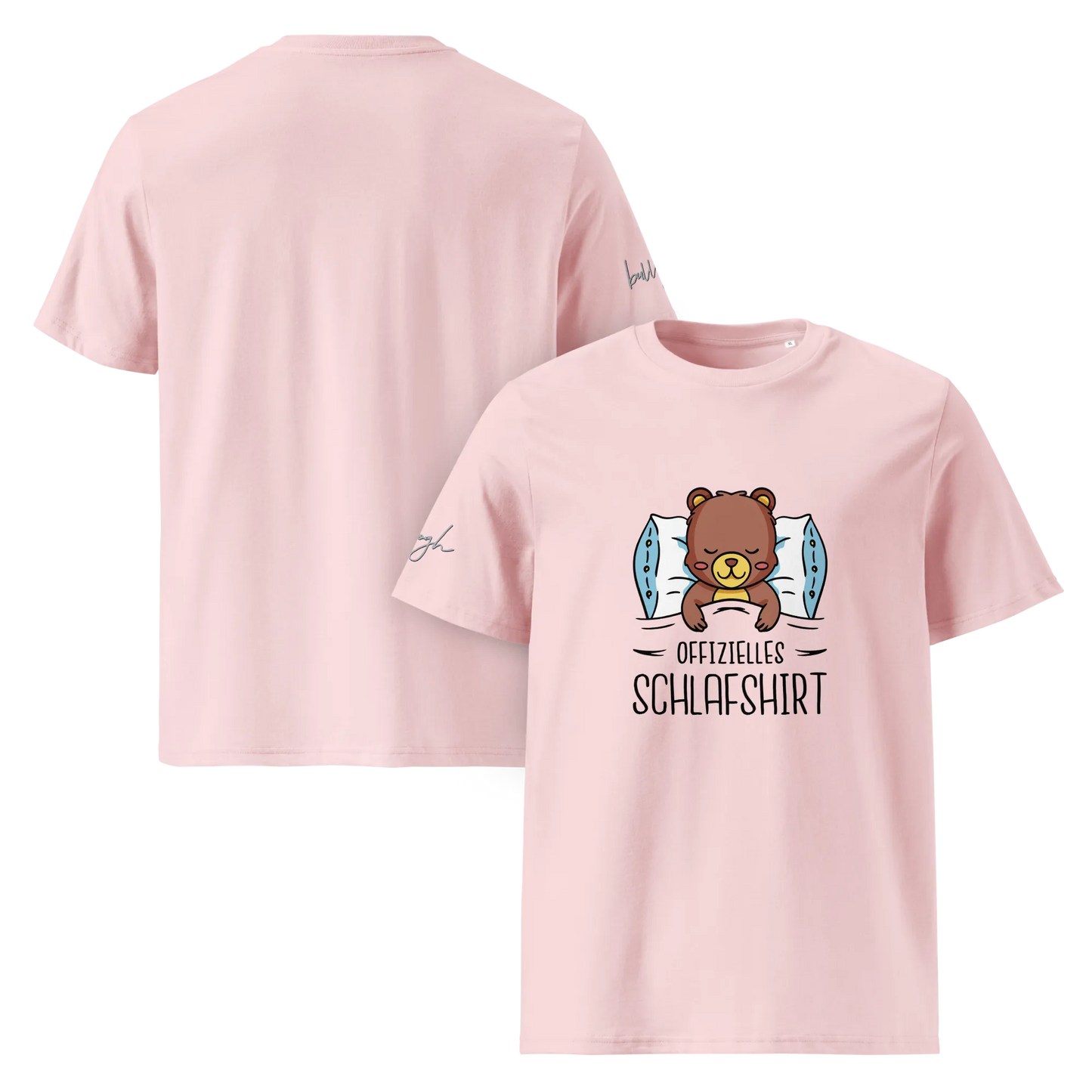 Gemütliches Bio-Baumwolle Schlafshirt mit Bärchen Design – Für erholsame Nächte