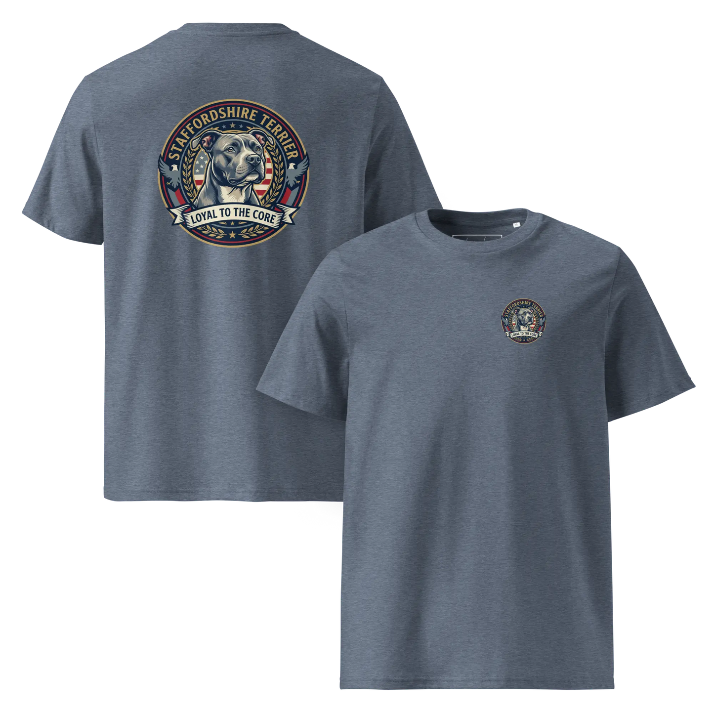 Staffordshire Terrier – T-Shirt aus Bio Baumwolle