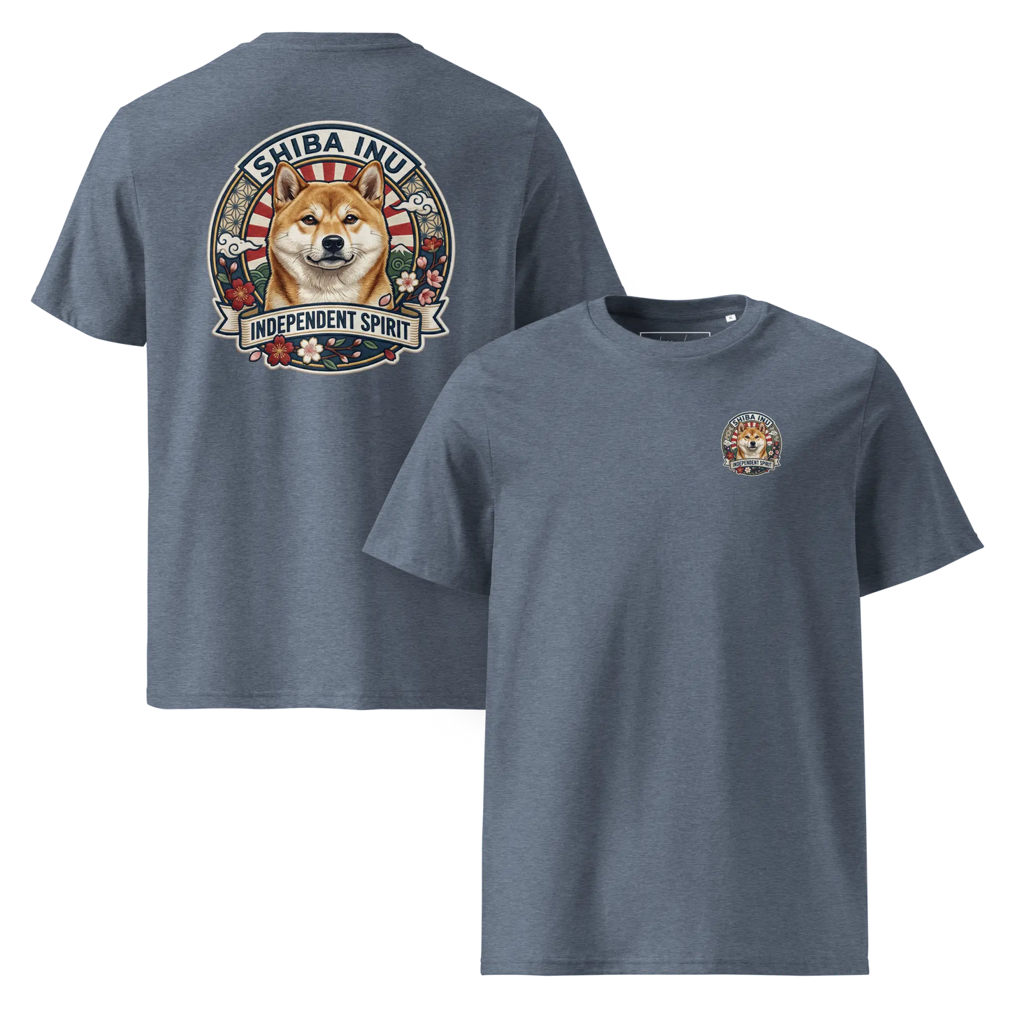 Shiba Inu Dog Badge – Bio-T-Shirt