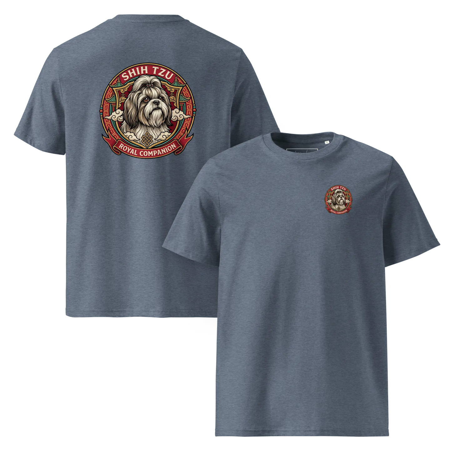 Shih Tzu Dog Badge – Bio-T-Shirt | bullogh