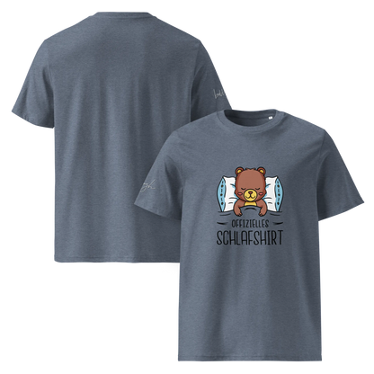 Gemütliches Bio-Baumwolle Schlafshirt mit Bärchen Design – Für erholsame Nächte