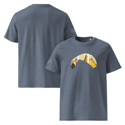 Solo Wing Yellow Mountain - T-Shirt aus Bio Baumwolle