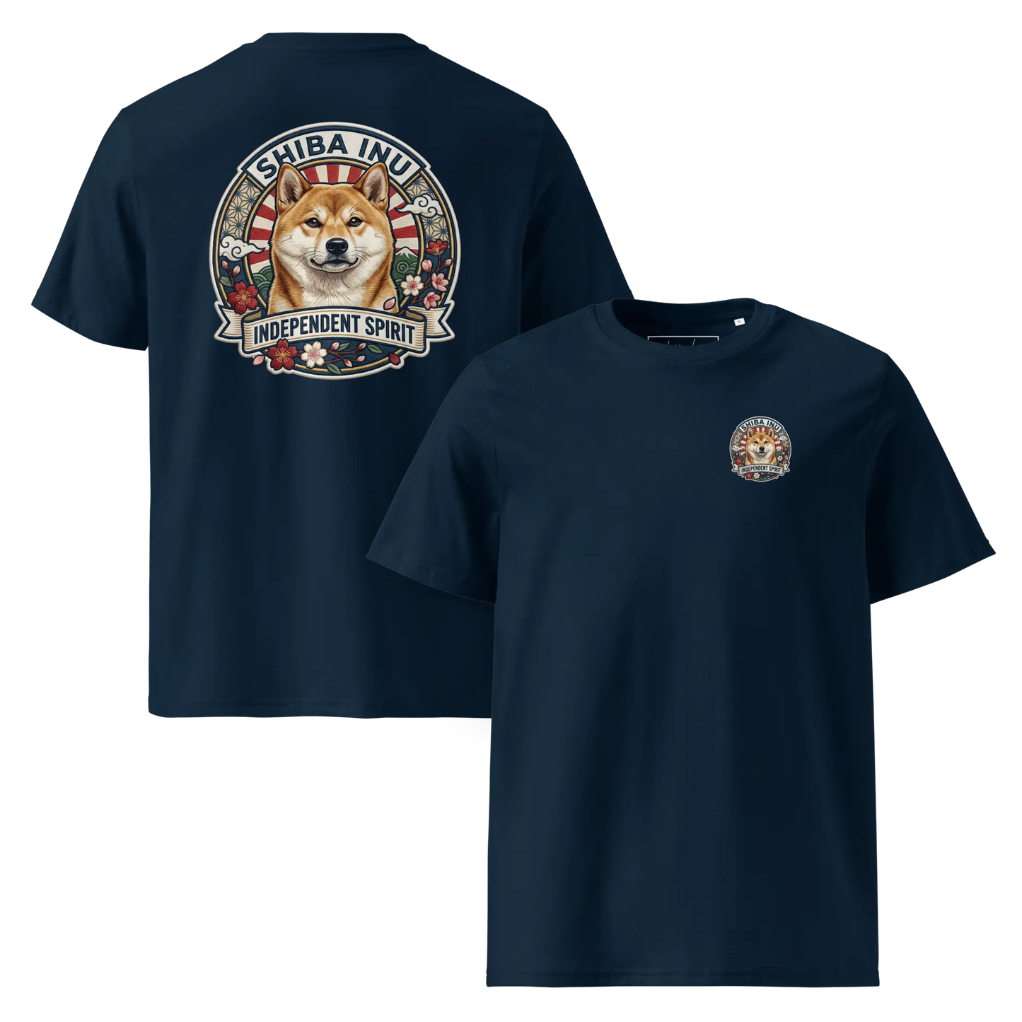 Shiba Inu Dog Badge – Bio-T-Shirt