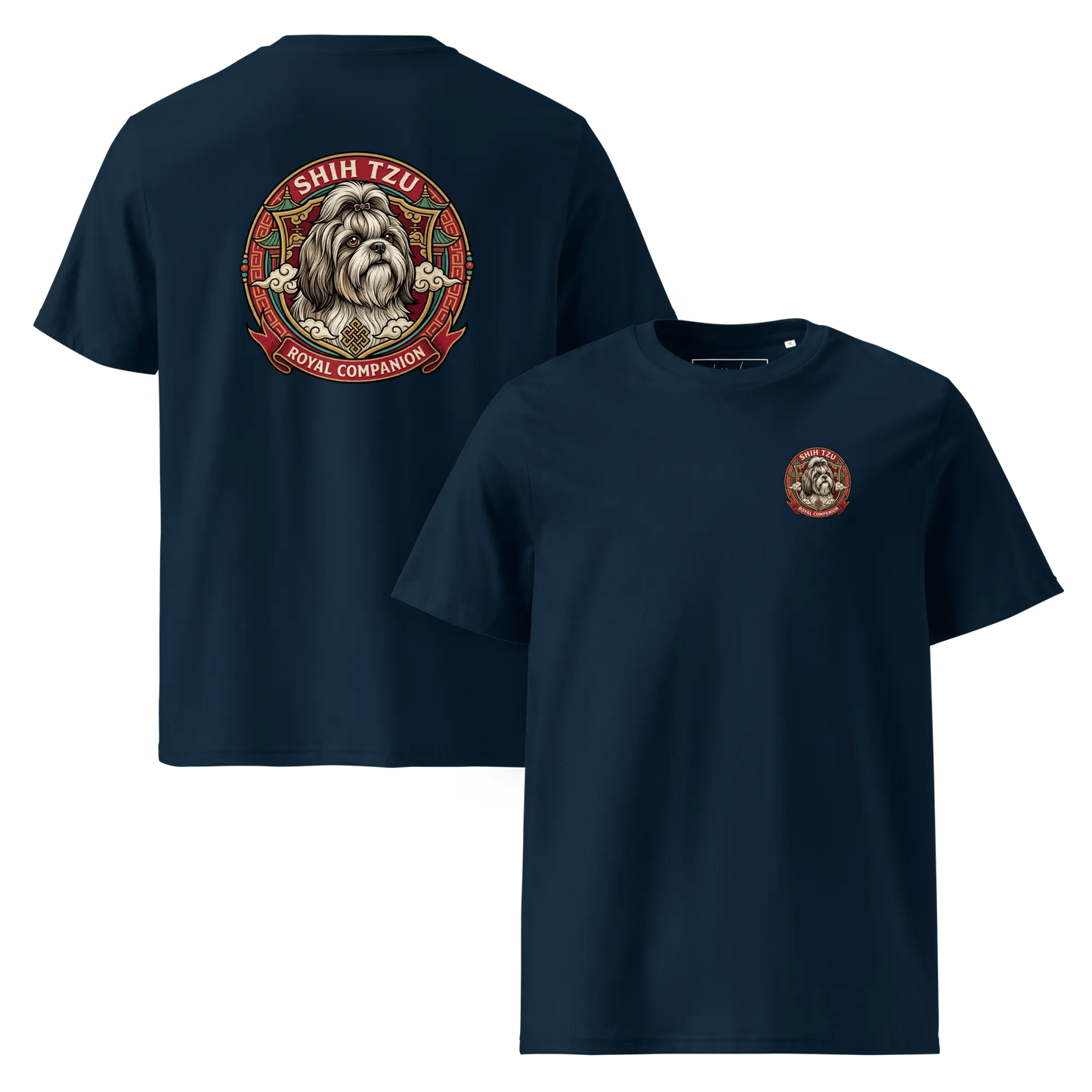 Shih Tzu Dog Badge – Bio-T-Shirt | bullogh
