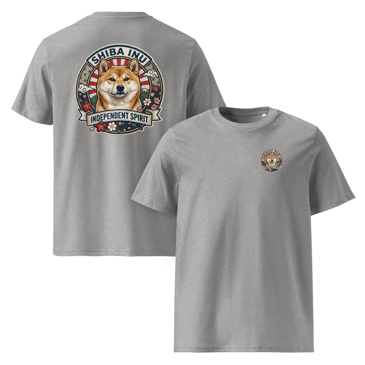 Shiba Inu Dog Badge – Bio-T-Shirt