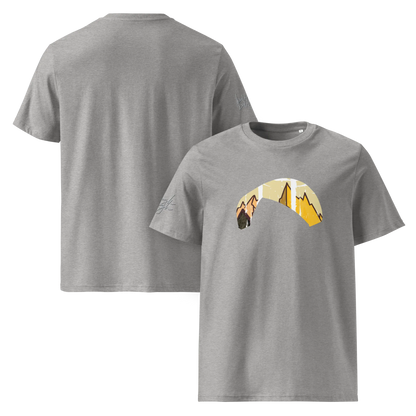 Solo Wing Yellow Mountain - T-Shirt aus Bio Baumwolle