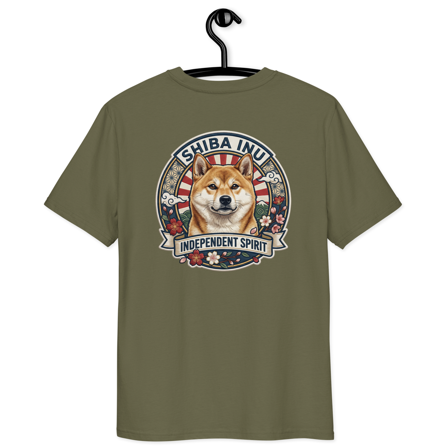 Shiba Inu Dog Badge – Bio-T-Shirt