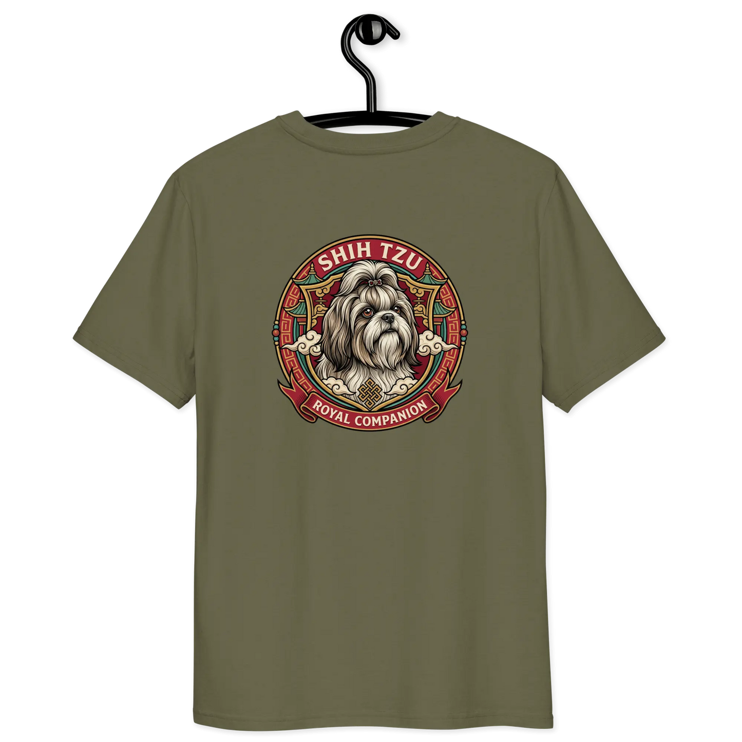 Shih Tzu Dog Badge – Bio-T-Shirt | bullogh