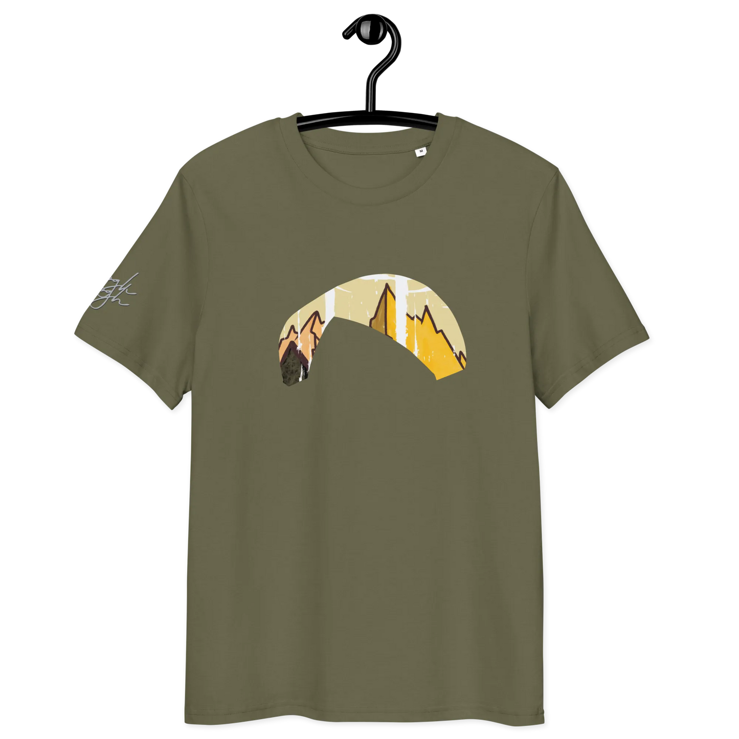 Solo Wing Yellow Mountain - T-Shirt aus Bio Baumwolle
