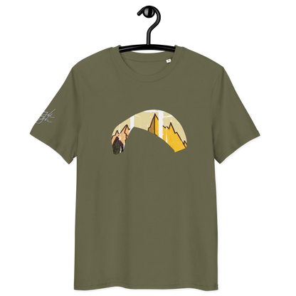 Solo Wing Yellow Mountain - T-Shirt aus Bio Baumwolle