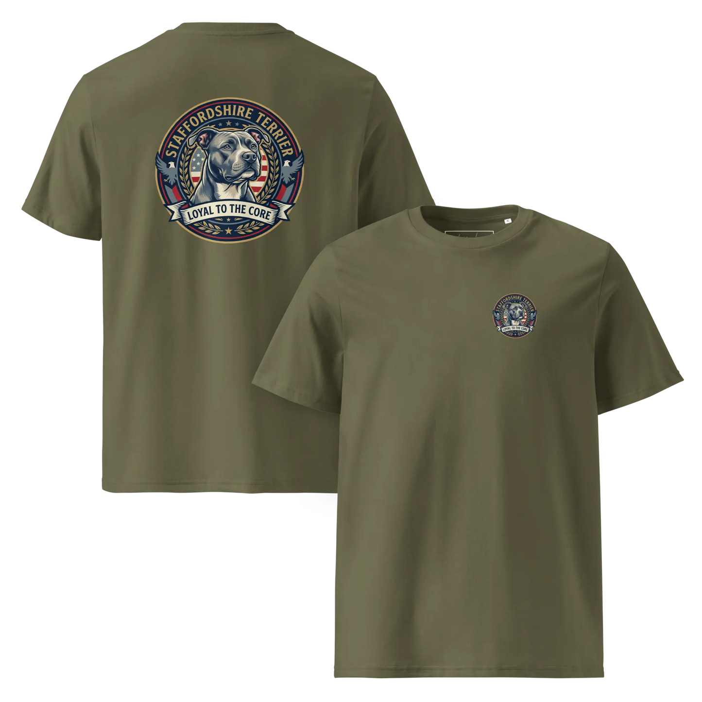 Staffordshire Terrier – T-Shirt aus Bio Baumwolle