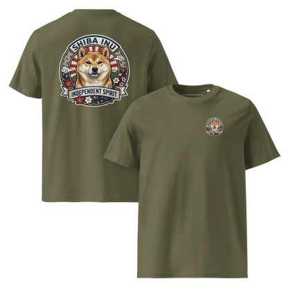 Shiba Inu Dog Badge – Bio-T-Shirt