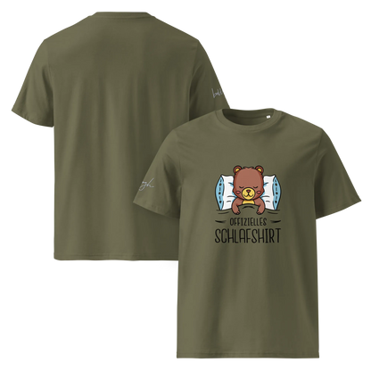 Gemütliches Bio-Baumwolle Schlafshirt mit Bärchen Design – Für erholsame Nächte