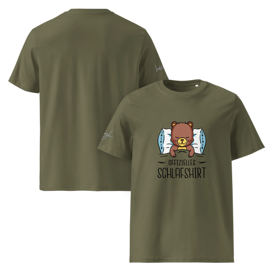 Gemütliches Bio-Baumwolle Schlafshirt mit Bärchen Design – Für erholsame Nächte