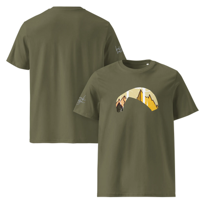 Solo Wing Yellow Mountain - T-Shirt aus Bio Baumwolle
