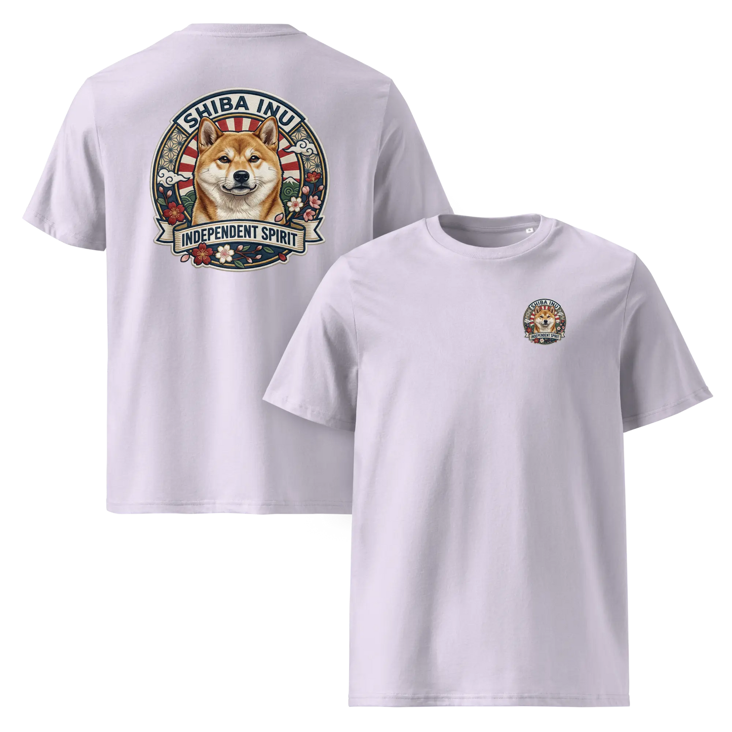Shiba Inu Dog Badge – Bio-T-Shirt