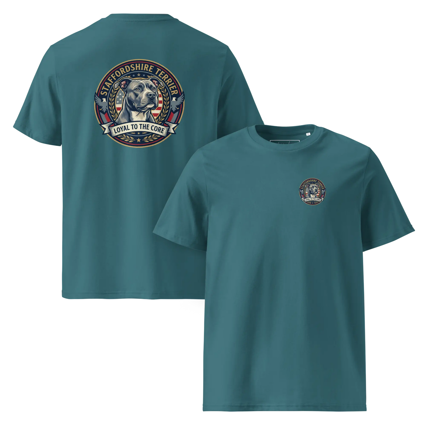 Staffordshire Terrier – T-Shirt aus Bio Baumwolle