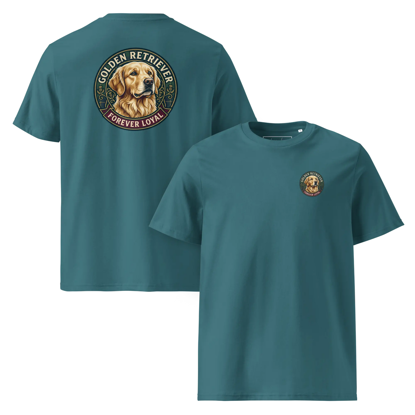 Golden Retriever – T-Shirt aus Bio Baumwolle