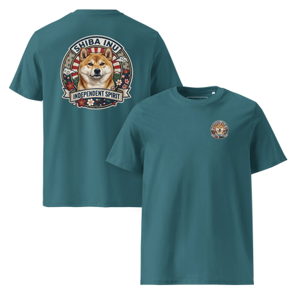 Shiba Inu Dog Badge – Bio-T-Shirt