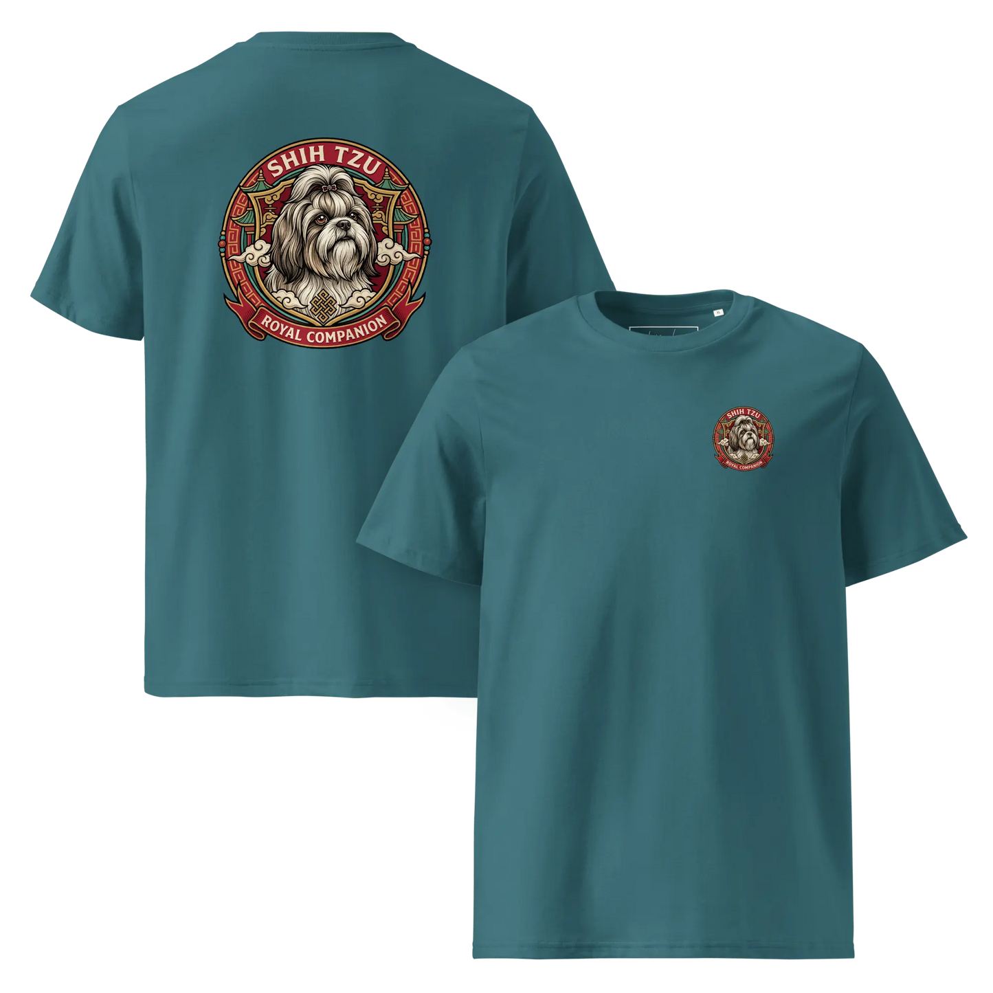 Shih Tzu Dog Badge – Bio-T-Shirt | bullogh