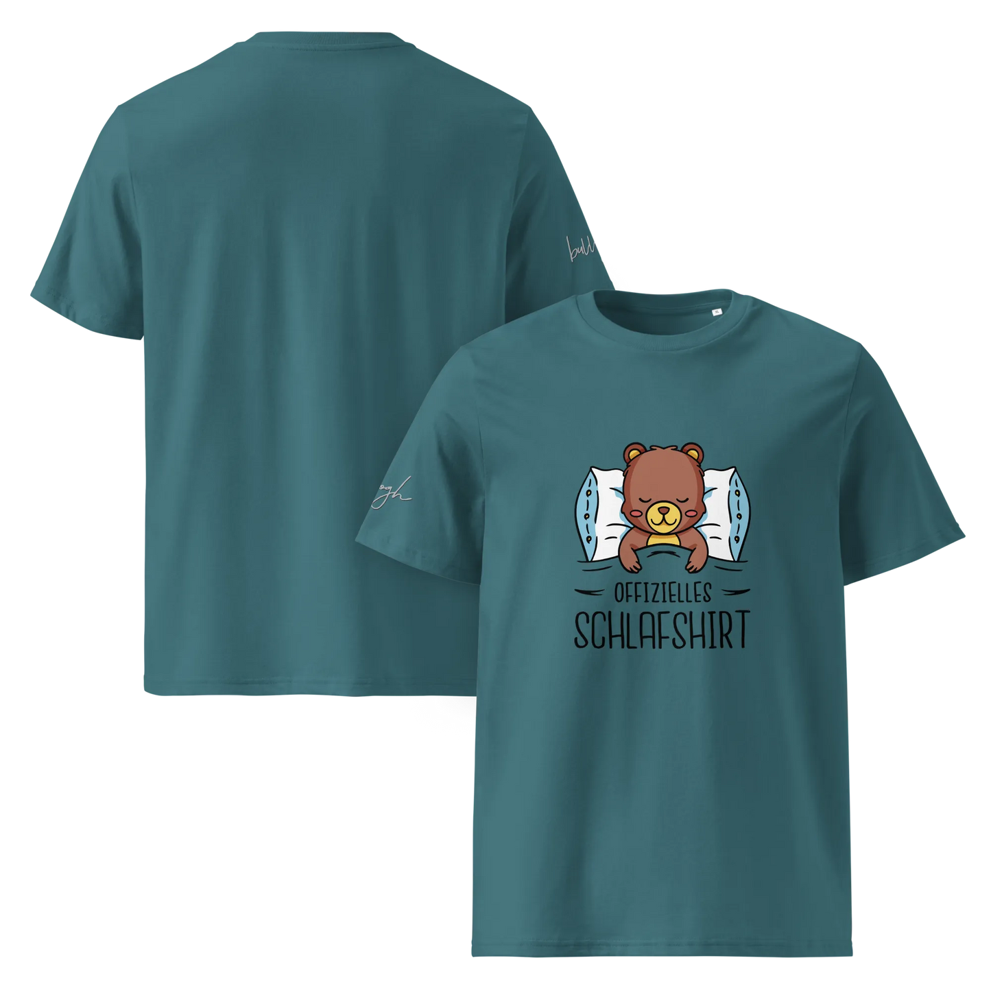 Gemütliches Bio-Baumwolle Schlafshirt mit Bärchen Design – Für erholsame Nächte