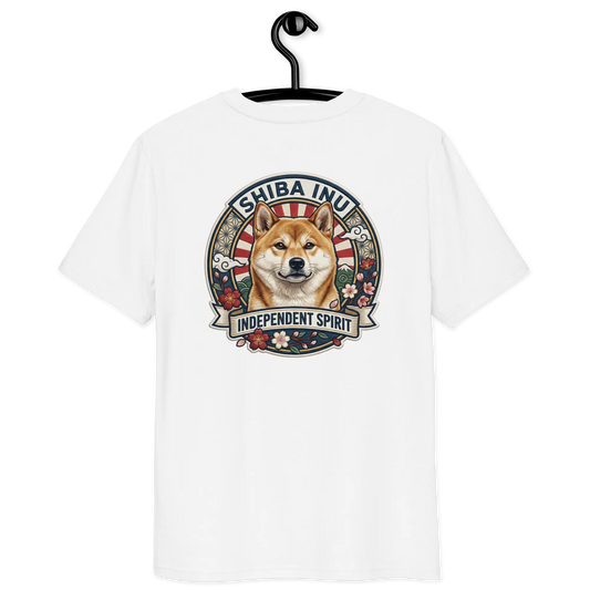 Shiba Inu Dog Badge – Bio-T-Shirt | bullogh