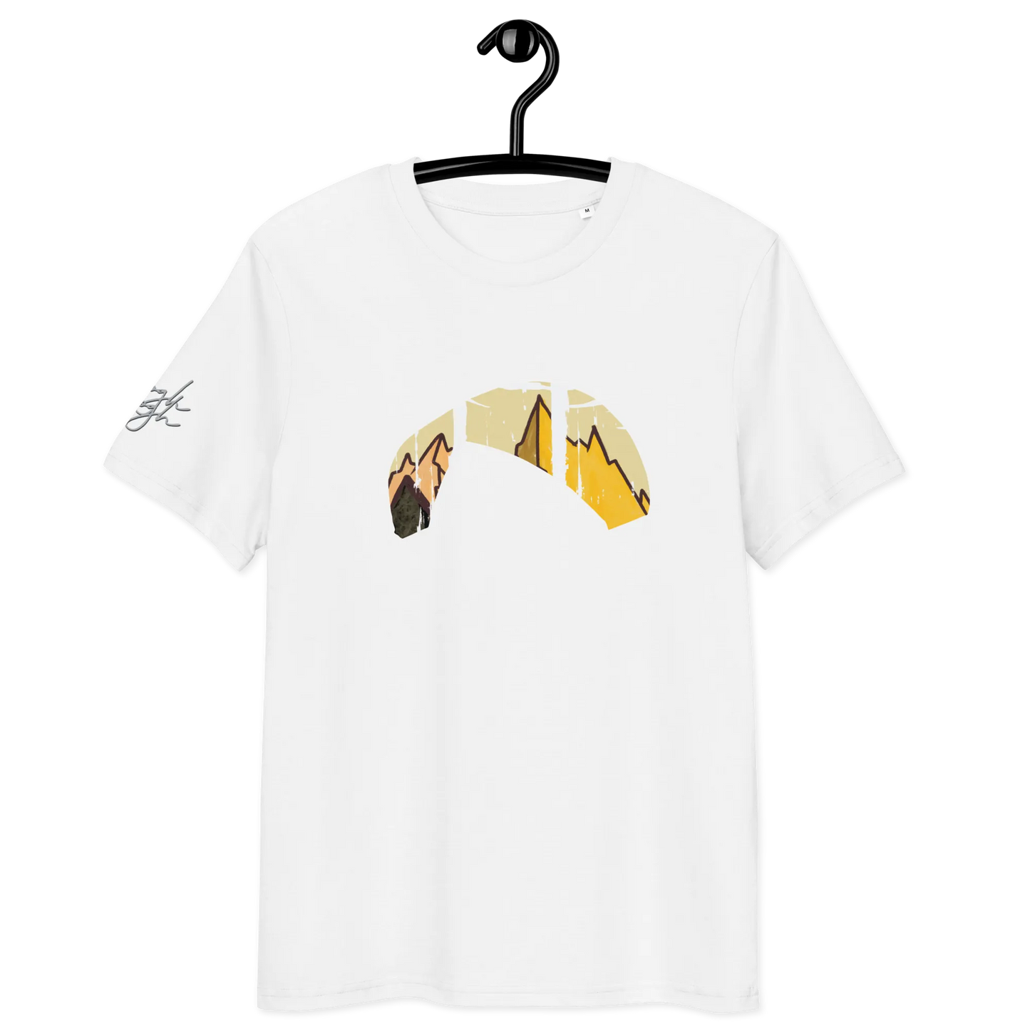 Solo Wing Yellow Mountain - T-Shirt aus Bio Baumwolle