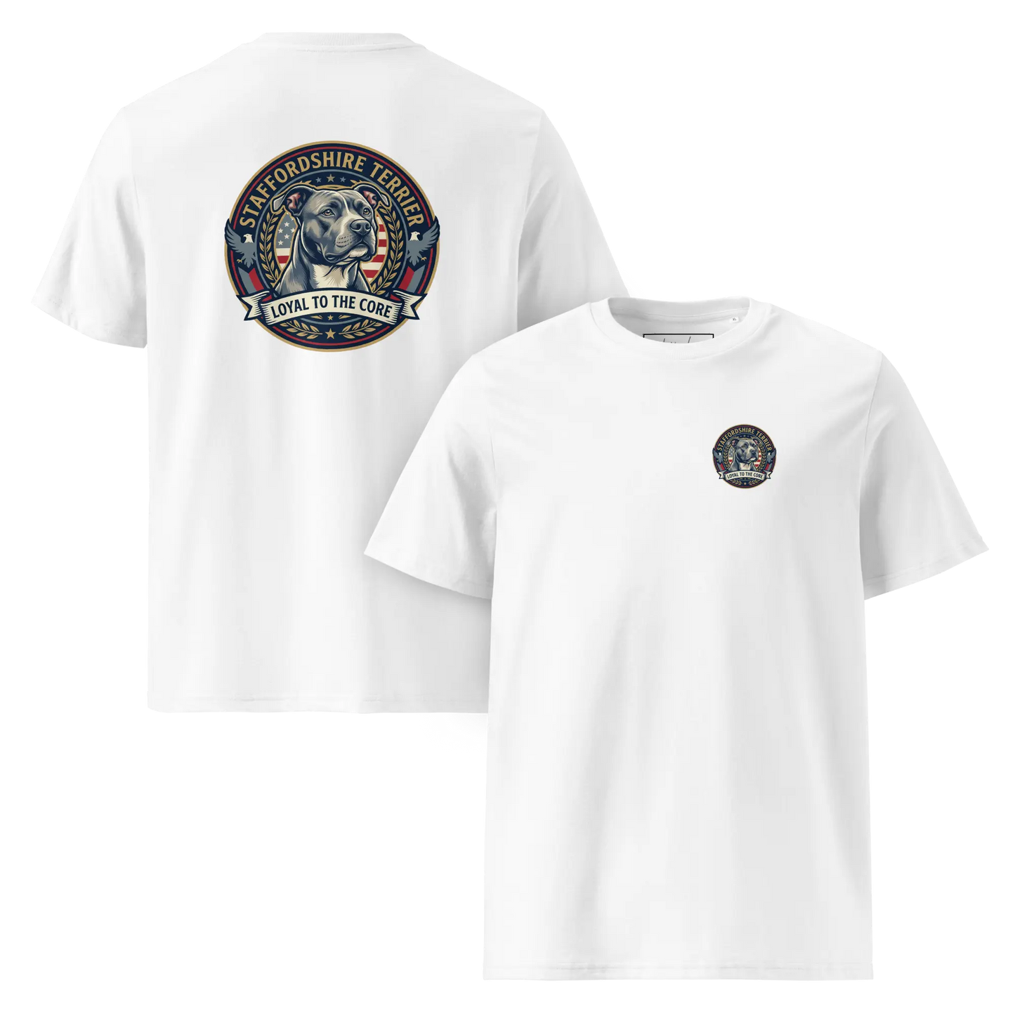 Staffordshire Terrier – T-Shirt aus Bio Baumwolle