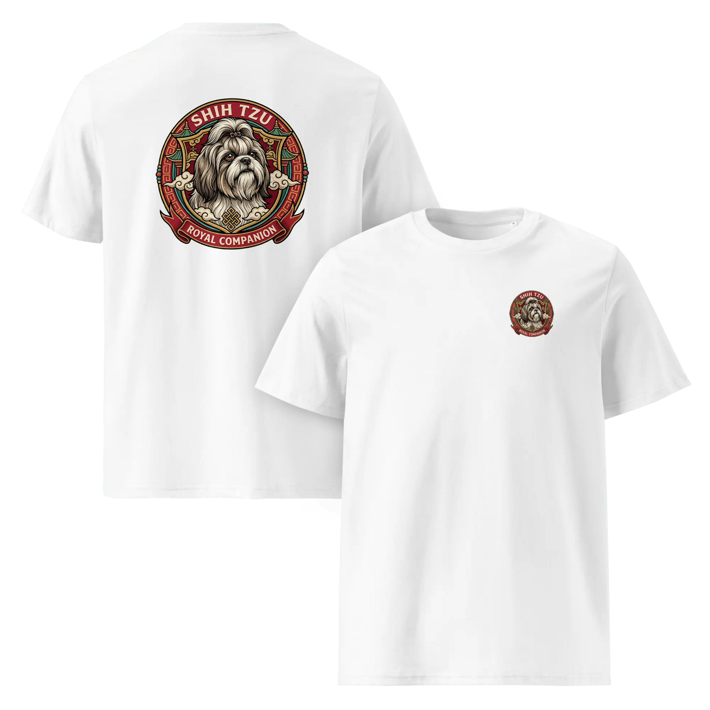 Shih Tzu Dog Badge – Bio-T-Shirt | bullogh