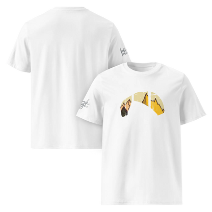 Solo Wing Yellow Mountain - T-Shirt aus Bio Baumwolle