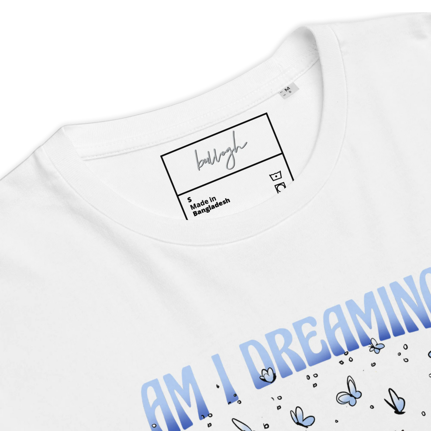 Butterfly Dreams – Bio-Schlafshirt mit Schmetterling-Design