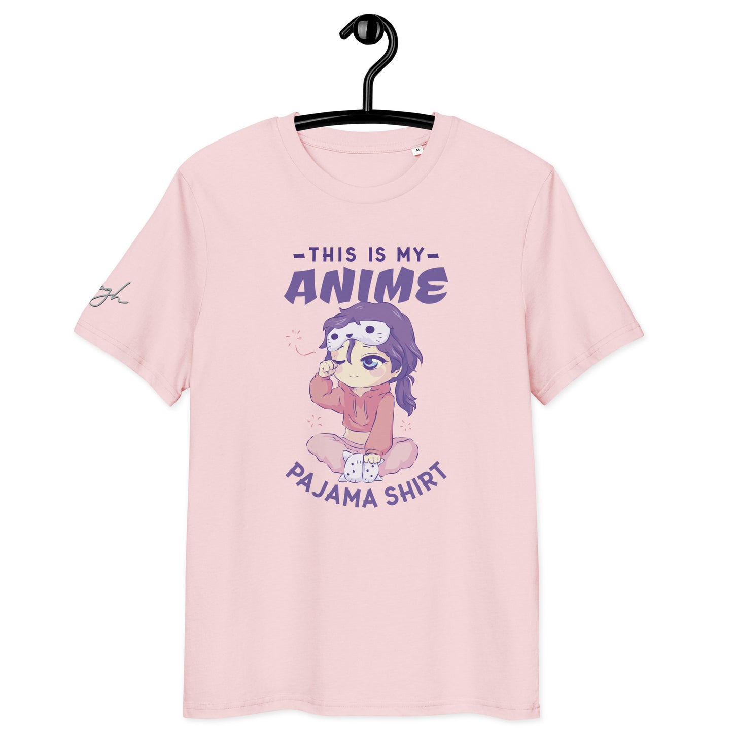 Bio-Baumwolle T-Shirt für Anime-Fans – Schlafshirt mit Anime Design