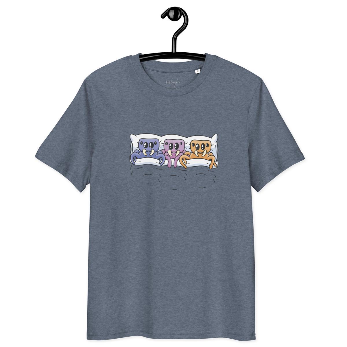 Creepy Cozy – Schlafshirt Spinnen nachhaltig & bequem